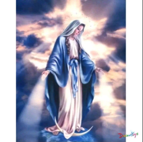 Алмазна мозаїка "Непорочне Зачаття Пресвятої Діви Марії" 30*40см