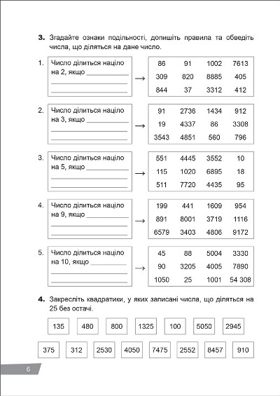 Книга Математика. 6 клас. Звичайні дроби. Пропорції