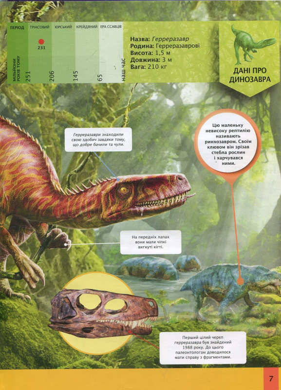 Книга Дитяча енциклопедія динозаврів та інших викопних тварин