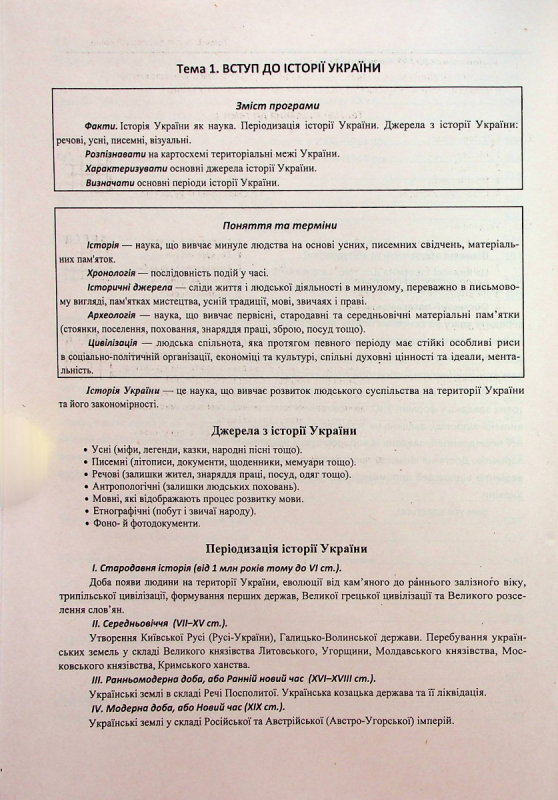 Книга Історія України. Комплексне видання для підготовки до ЗНО і ДПА 2024