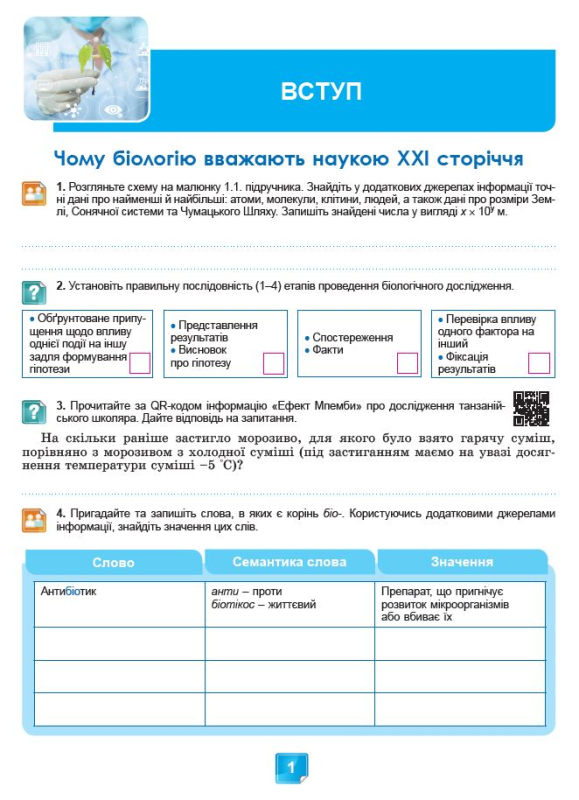 Книга Біологія. 7кл. Робочий зошит з біології. Практичні роботи