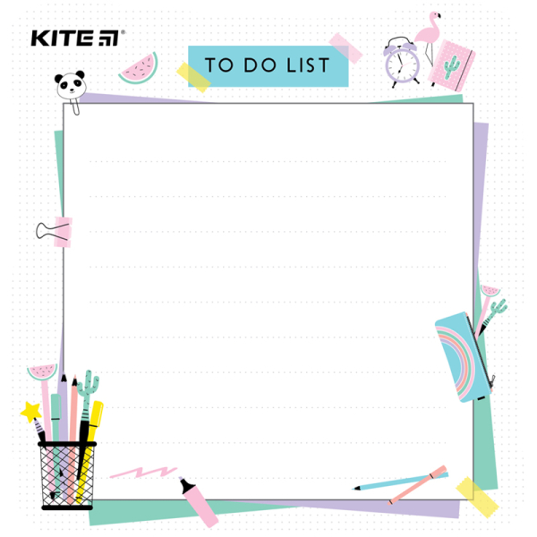 Настінний планер To do list Kite Lady K22-472-4, А5