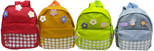 Рюкзак дитячий міні тканинний " Квітка" 25×21×10см 