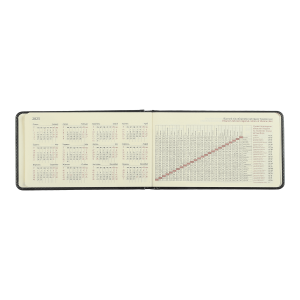 Щотижневик датований 2025 кишеньковий, Salerno, зелений, BM.2903-04