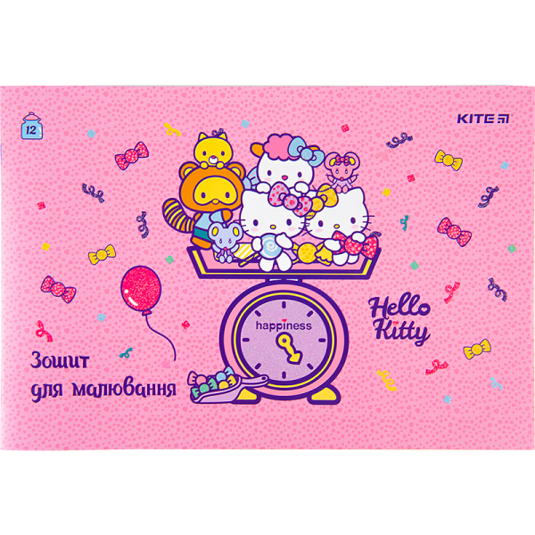 Зошит для малювання Kite Hello Kitty HK22-241, 12 аркушів