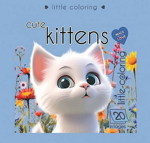 Ромальовка 24 листи Cute Kittens-2 видавництво Мандарин 