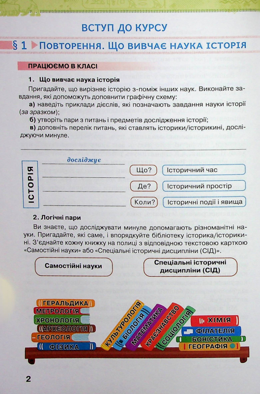 Книга Історія України. Всесвітня історія. Робочий зошит. 6 клас