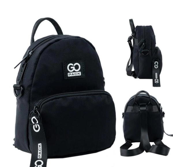 Міні рюкзак-сумка GoPack Education Teens 181XXS-4 Чорний 