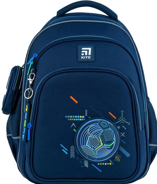 Рюкзак шкільний Kite Goal 39x29.5x14.2 см Синій K24-763M-3