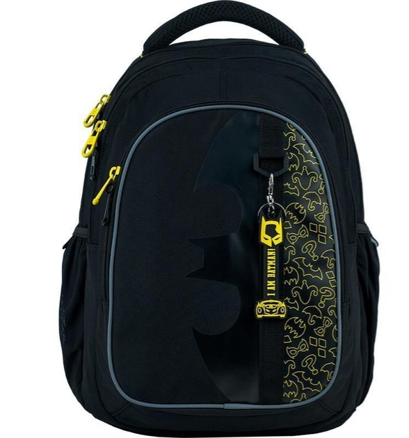 Рюкзак шкільний з ортопедичною спинкою Kite Education teens DC24-8001L Batman