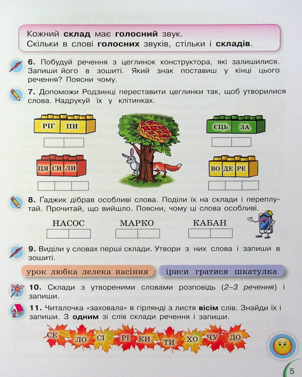 Книга Українська мова та читання. 2 клас. Посібник у 6-ти частинах. Частина 2