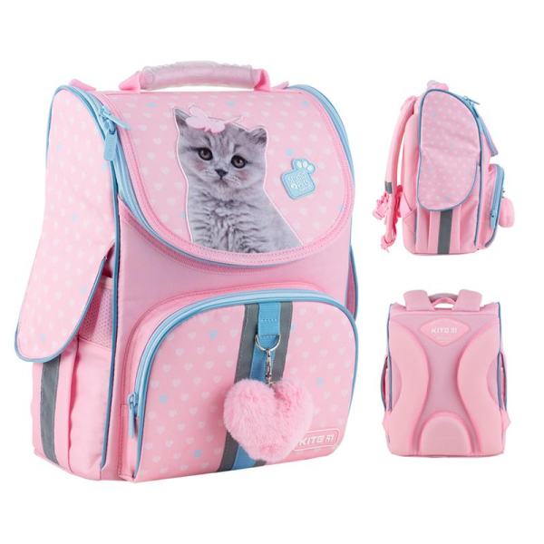 Рюкзак шкільний каркасний Kite Education Studio Pets SP24-501S