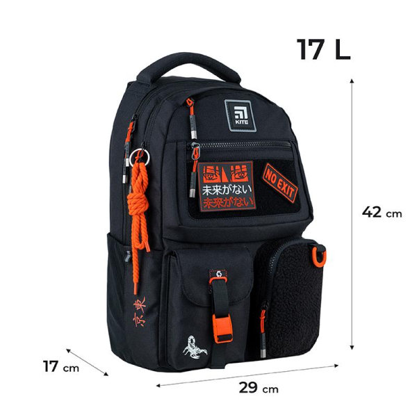 Рюкзак підлітковий Kite Education K24-2587M-5