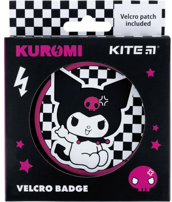 Бейдж на липучці Kite Kuromi HK24-3011-1