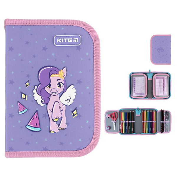 Пенал з наповненням Kite My Little Pony LP24-622H