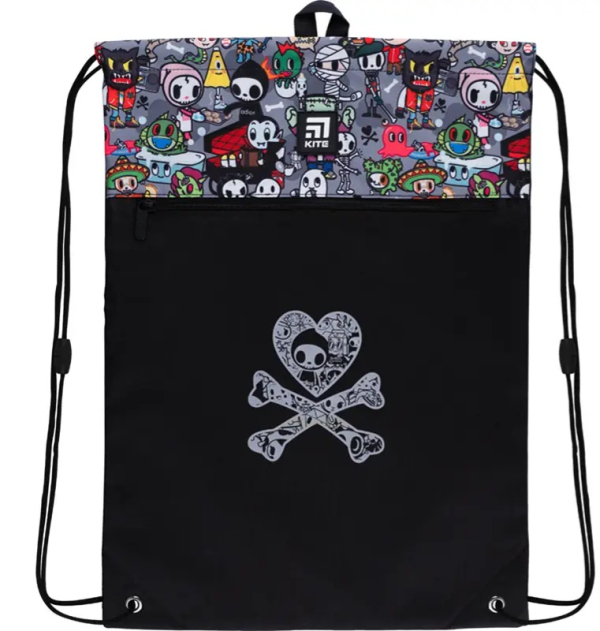 Сумка для взуття з кишенею Kite Education Tokidoki TK22-601L