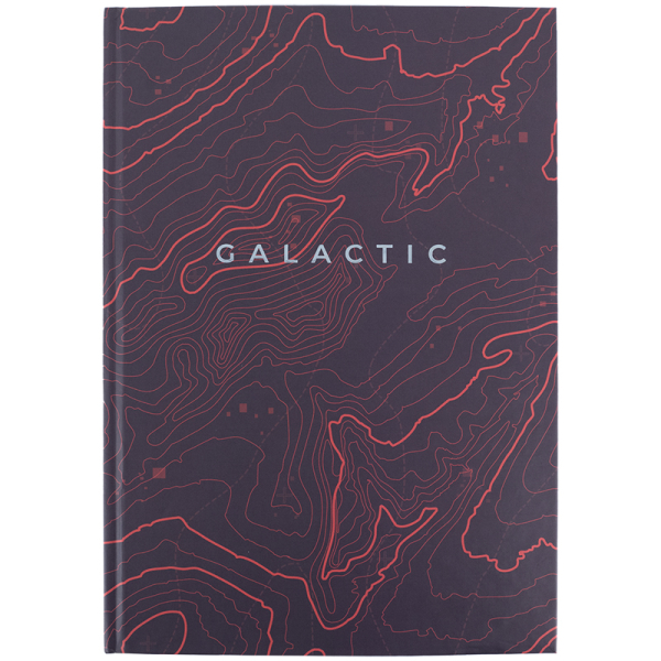 Книга записна Earth Colors 8422-576-A, А4, 96 аркушів, клітинка, Galactic