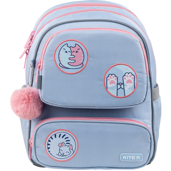 Рюкзак напівкаркасний Kite Education Hugs&Kittens K22-756S-2