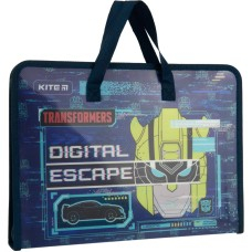 Папка-портфель на блискавці Kite Transformers , 1 відділення, A4