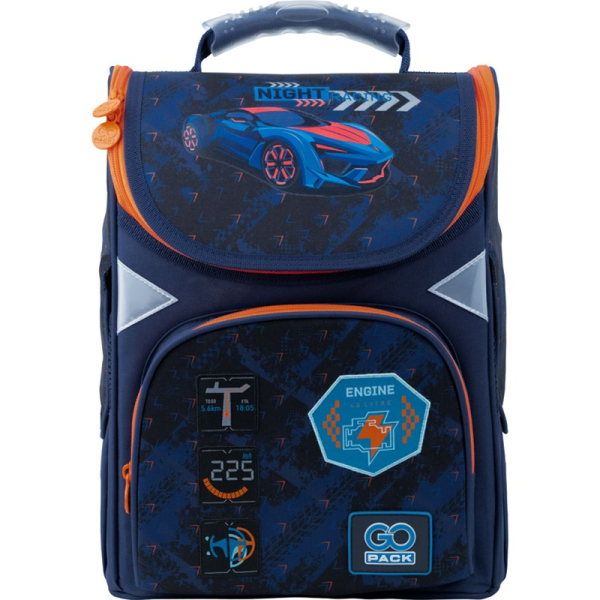 Рюкзак "GoPack" /GO22-5001S-7/ Education каркасный 5001-7 Racing