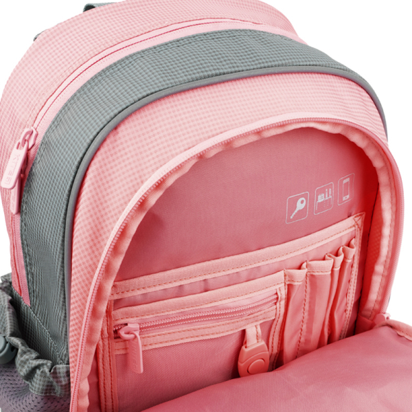 Рюкзак шкільний Kite Education Gray & Pink K22-771S-2