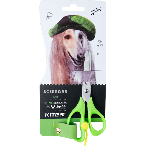 Ножиці дитячі з пружиною Kite Dogs K22-129, 13 см