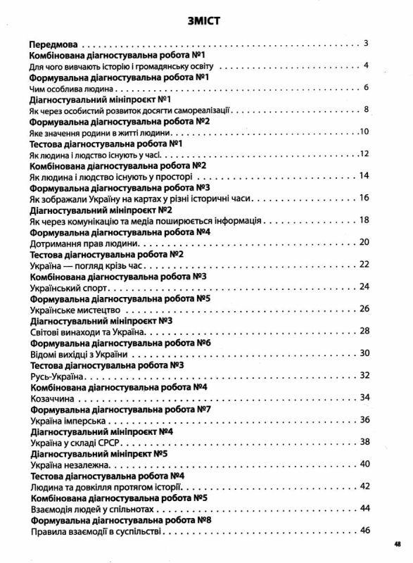 НУШ 5 клас. Вступ до історії України та громадянської освіти. УСІ діагностувальні роботи. Поліщук О.Л. КЗП009