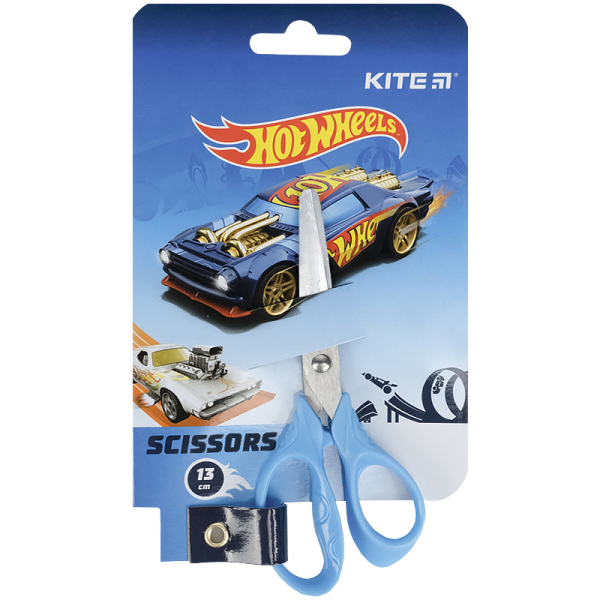 Ножиці Kite Hot Wheels HW21-122, 13 см