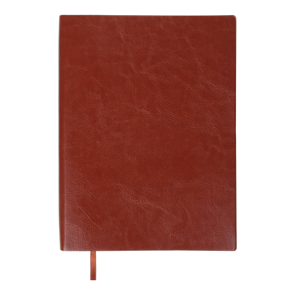  Щоденник недатований "IDEAL", A5, коричневий, штучна шкіра BUROMAX  BM.2049-19