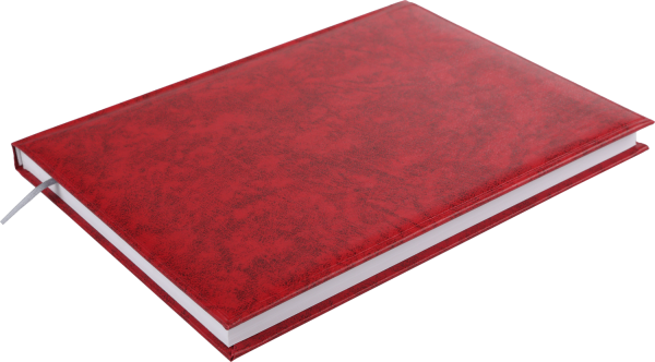  Щоденник недатований BASE, A4, 288 стор., червоний BM.2094-05