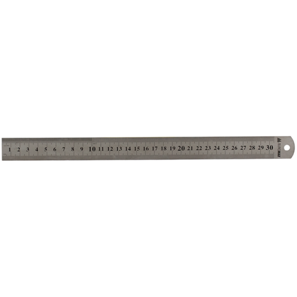 Лінійка сталева Buromax, 30 см (BM.5810-30)