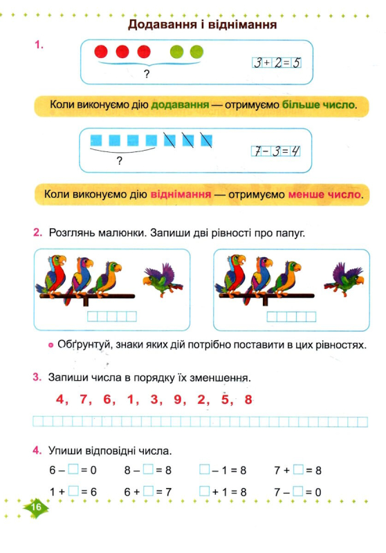 НУШ 1 клас. Математика. Навчальний посібник. Частина 2. Козак М. 9789660741515