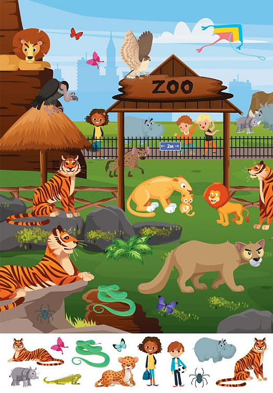 Великий віммельбух Зоопарк