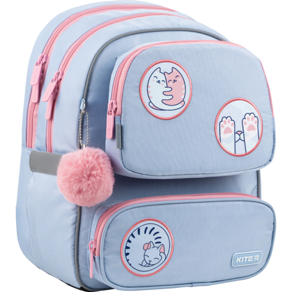 Рюкзак напівкаркасний Kite Education Hugs&Kittens K22-756S-2