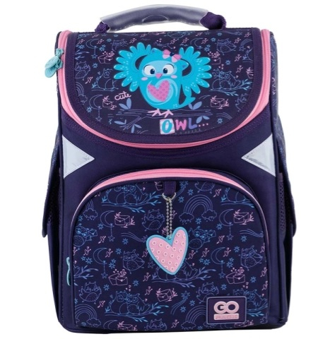 Рюкзак GoPack Education каркасний GO24-5001S-2 Pretty Owl