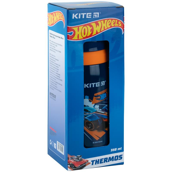 Термос Kite Hot Wheels HW24-301, 350 мл