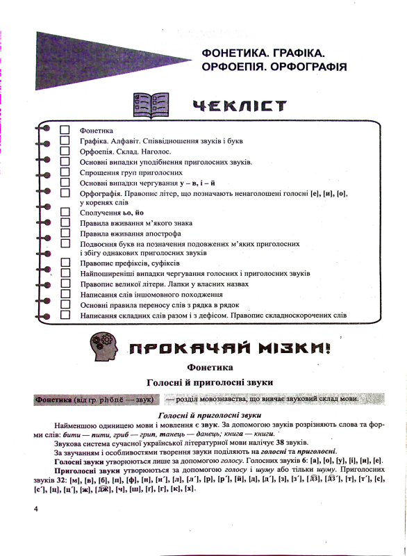 Українська мова. Комплексне видання для підготовки до НМТ/ЗНО 2025