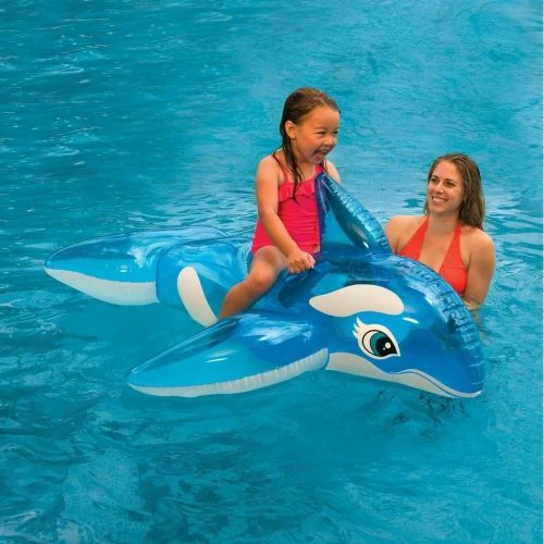 Intex Lil' Whale RideOn 58523NP Надувний плот  косатка