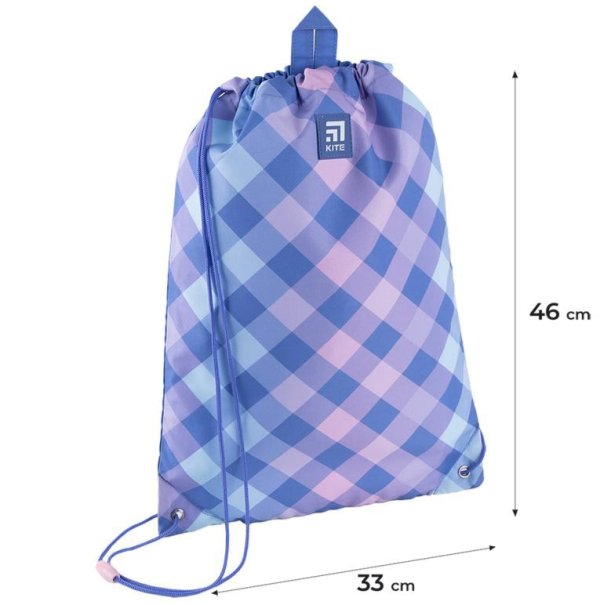 Сумка для взуття Kite Purple Chequer K24-600M-3