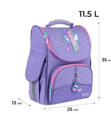    Рюкзак шкільний каркасний Kite Education My Little Pony LP24-501S