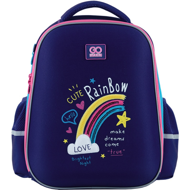 Рюкзак GoPack Education полукаркасный GO24-165M-1 Cute Rainbow