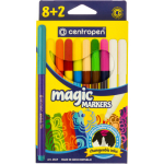 ФЛОМАСТЕРИ CENTROPEN MAGIC 2549/10 10 КОЛЬОРІВ 3,5ММ