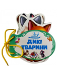 Дикі тварини. Розумні сторінки на шнурівці