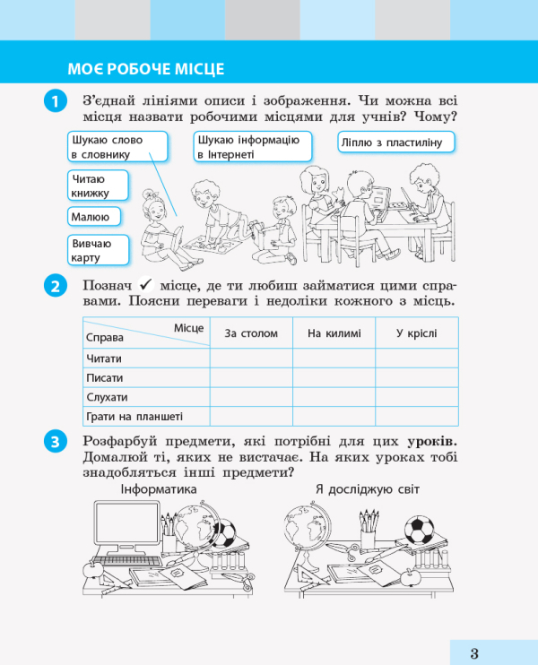 Книга Я досліджую світ. 2 клас. Робочий зошит. У 2 частинах (комплект із 2 книг)