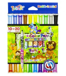 Фломастери 10 шт./20кол