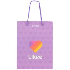 Пакет паперовий подарунковий Kite Likee LK22-265K, 18х24см