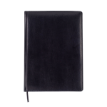 Щоденник недат.BRAVO, L2U, A4, чорний, штуч.шкіра/поролон,336 стор
