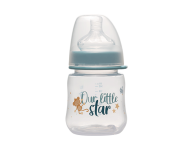 Пляшка 150 мл. з широкою горловиною + соска з широкою шийкою (Система "Actiflex") (хлопчик) M