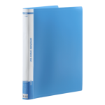 Папка пластикова Buromax, A4, 25 мм, кільцевий механ., 2 кільця, синій (BM.3161-02)