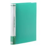 Папка пластикова Buromax, A4, 25 мм, кільцевий механ., 2 кільця, зелений (BM.3161-04)
